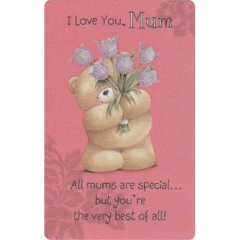 Mum Forever Friends Wallet Card